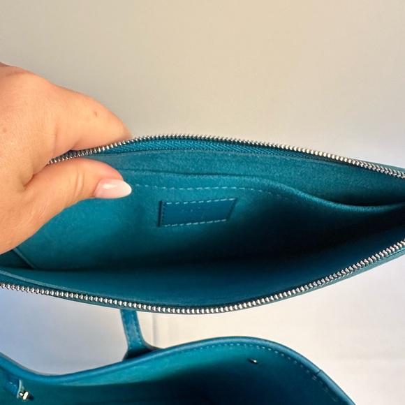 Louis Vuitton neverfull MM teal blue in epi leather. - Picture 6 of 13